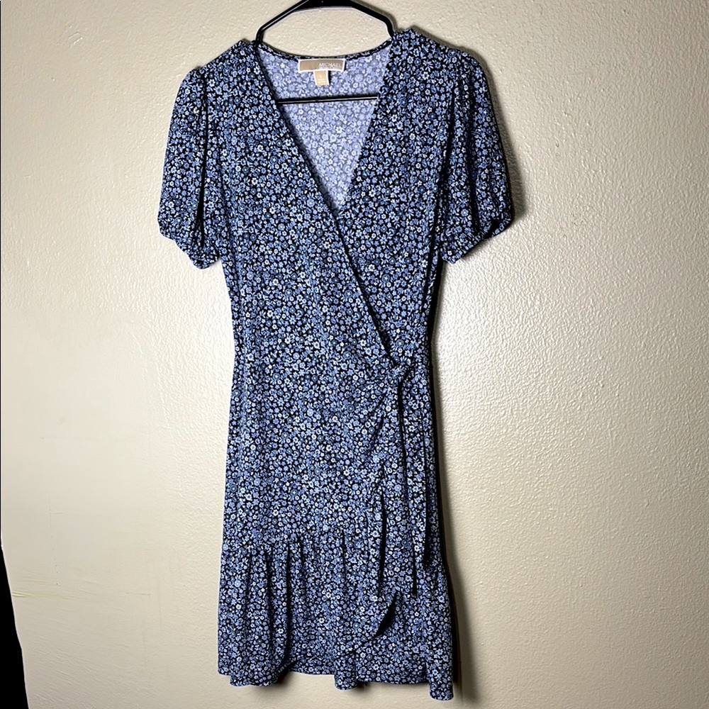 Michael Kors Floral Wrap Dress